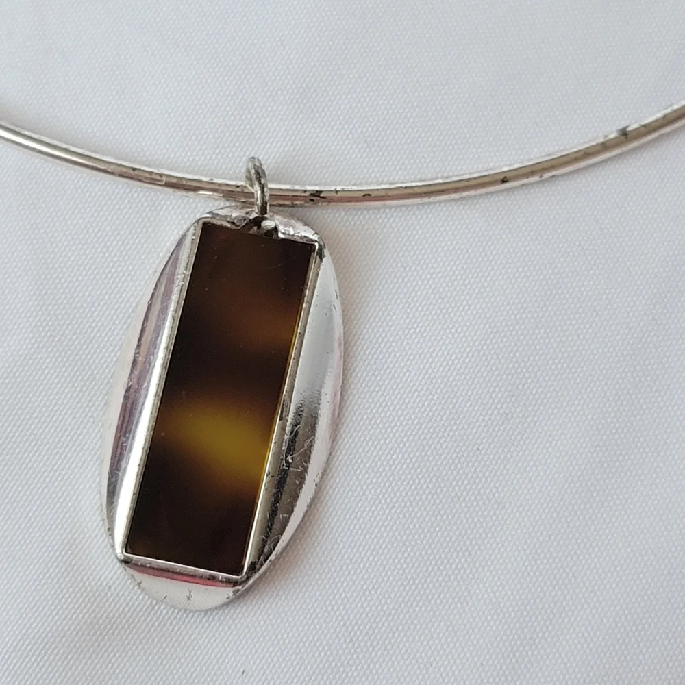 Free With Bundle Purchase Collar Necklace With Slide Pendant